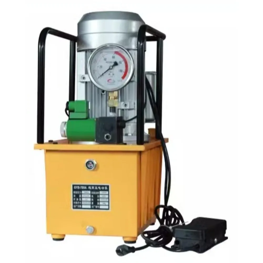 Pompe électrique à circuit unique Ultra-haute pression, 200V, 380V, électrovanne, pompe hydraulique électrique
