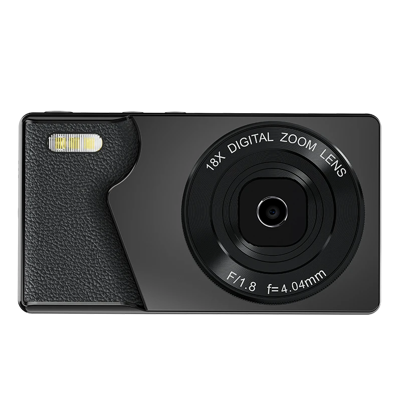 Telele A61 4K Cyfrowa Kamera Autofokus Kamera do Vloggingu HD z 64MP Duży Ekran 2.8" Kamera Filmowa do Fotografii dla Dzieci