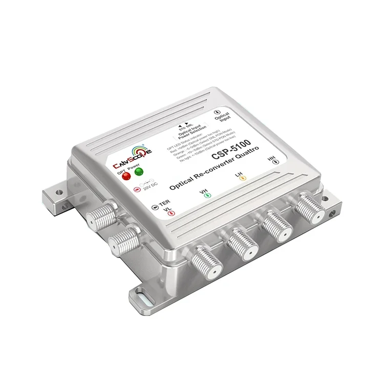 

Optical Re-Converter Quattro CSP-5100 optical receiver match with the optical lnb