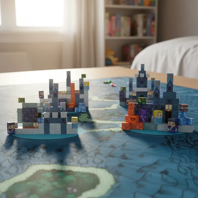 100 قطعة مجموعة كتل مغناطيسية تجميع مجاني القلعة الزرقاء الإبداعية DIY بها بنفسك حلية الاطفال الجذعية لعبة تعليمية هدية عيد صندوق رائع