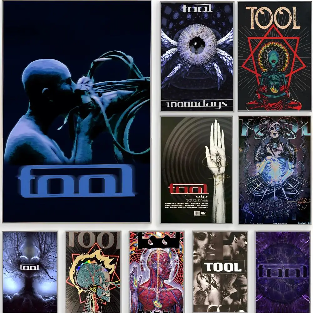 metal music Tool Poster Classic Wall Art  Home Decor  Peel and Stick Unframed