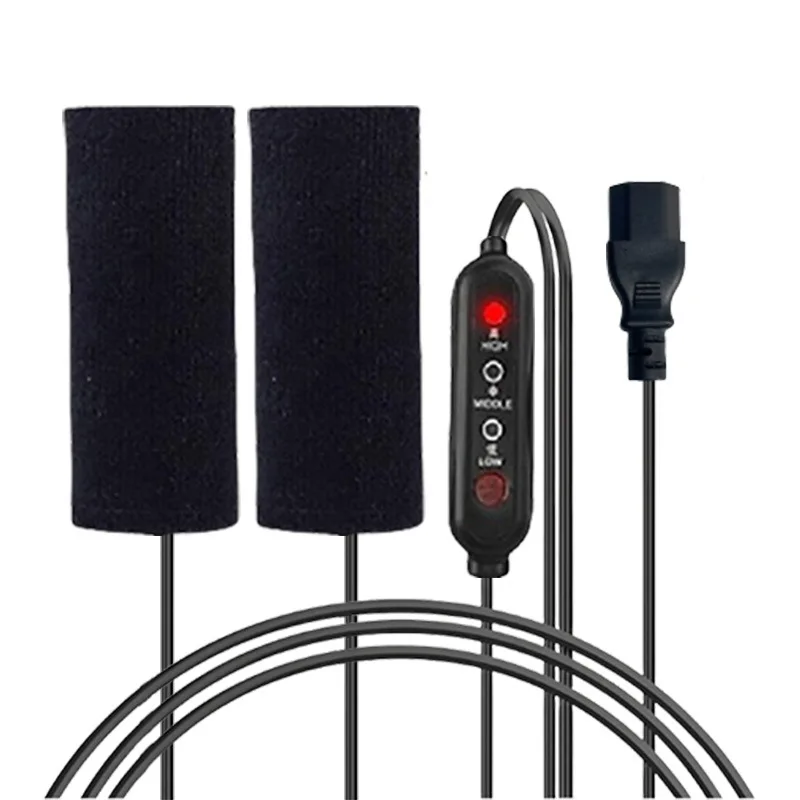 Coprimanubrio Riscaldante USB per Bici Elettrica, per Mantenere il Calore Durante la Guida, Riscaldatore per Manubrio di Moto e Bici Elettrica