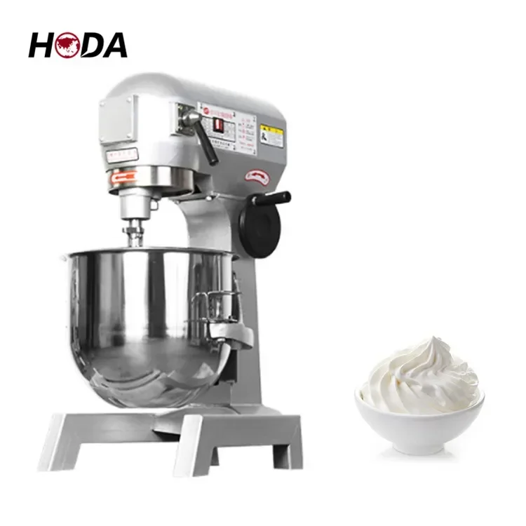 Batidora Planetaria de 20 Litros para Panadería, Cocina Comercial, Mezcladora de 20 Litros para Repostería, Pasteles, Huevos y Crema