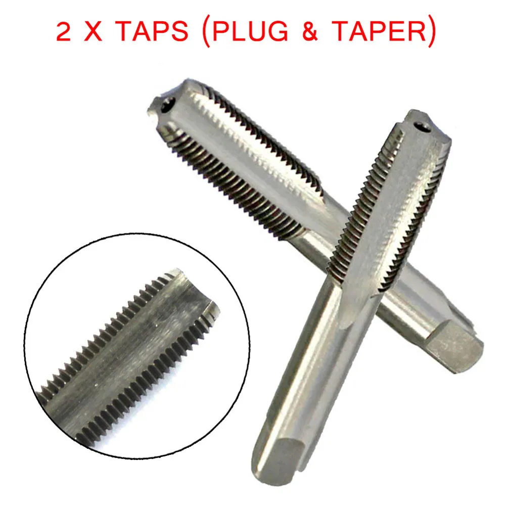 Professional Metric 10mm x 1mm HSS Taper Tap M10 Threading Drill Tool for Metal Working Including Stainless Steel