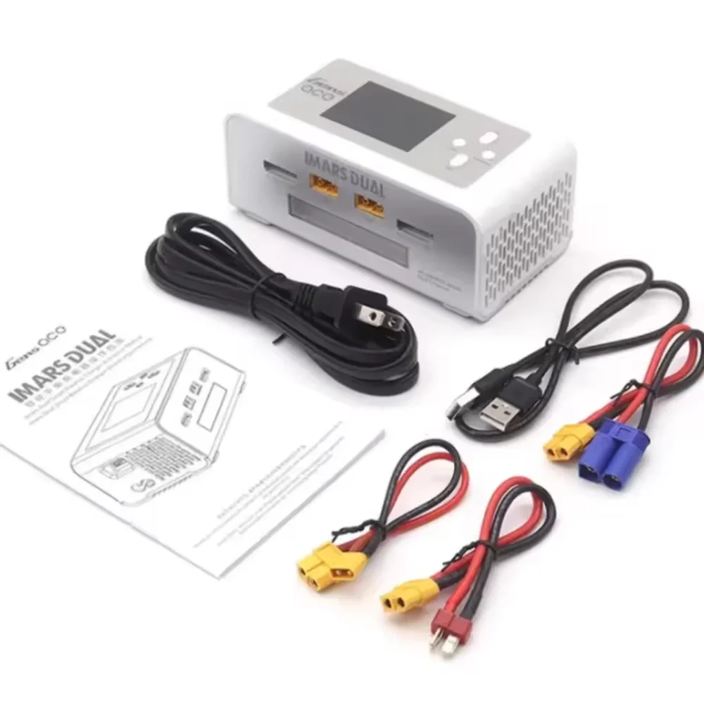 

Gens ACE IMARS DUAL Dual Channel Intelligent Charger 200W D300 300W