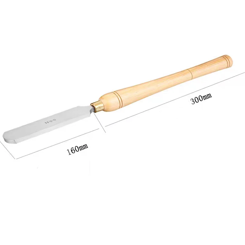 Woodworking Lathe Tool High-speed Steel Woodworking Knife Chisel 1-1/2