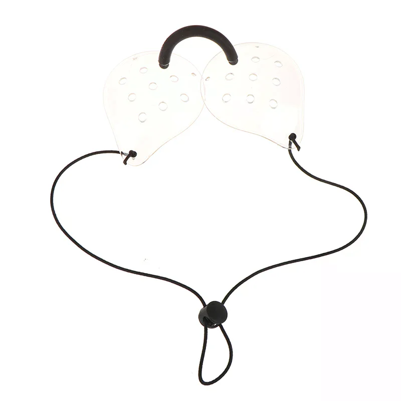 /YOV/1Pcs Plastic Ventilated Clear Eye Shield Eye With 9 Holes After Eye Surgery