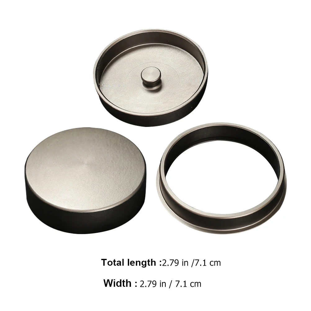 

Tea Jar Lid Aluminum Cover Match Most Jars Perfectly Long Time Use Protect Dust Free Household Kitchen Accessories