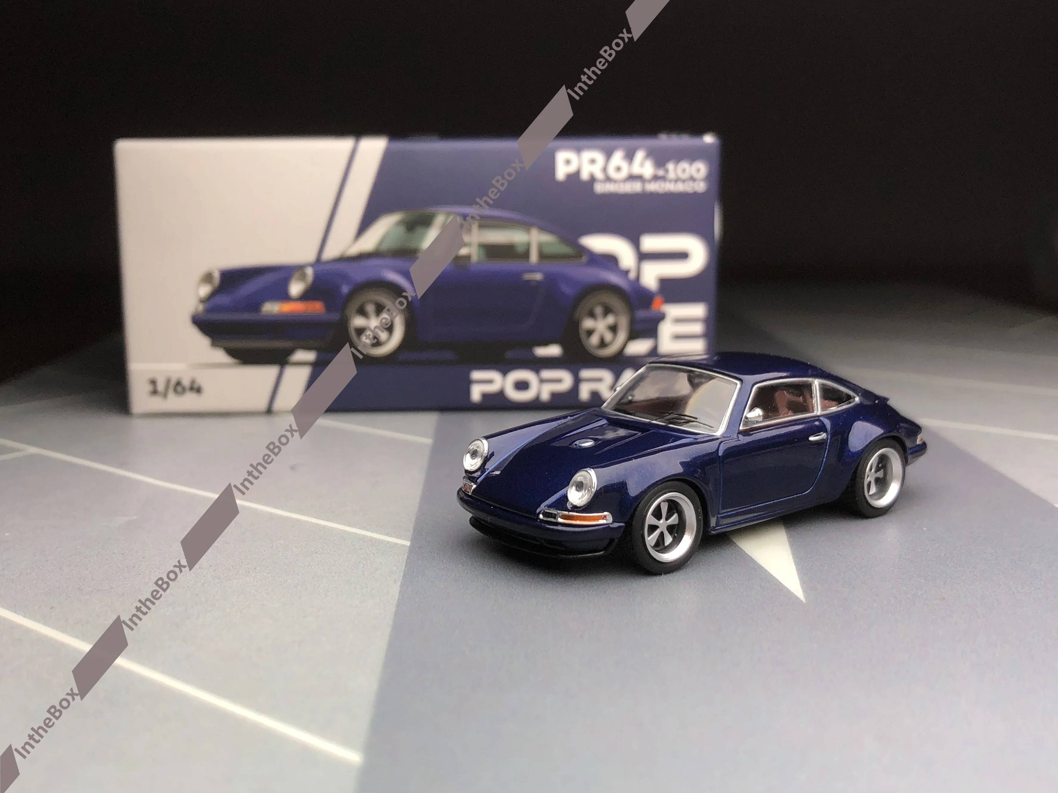 POPRACE 1:64 Singer Diecast Diecast Model Car Collection Limited Edition Hobby Toys