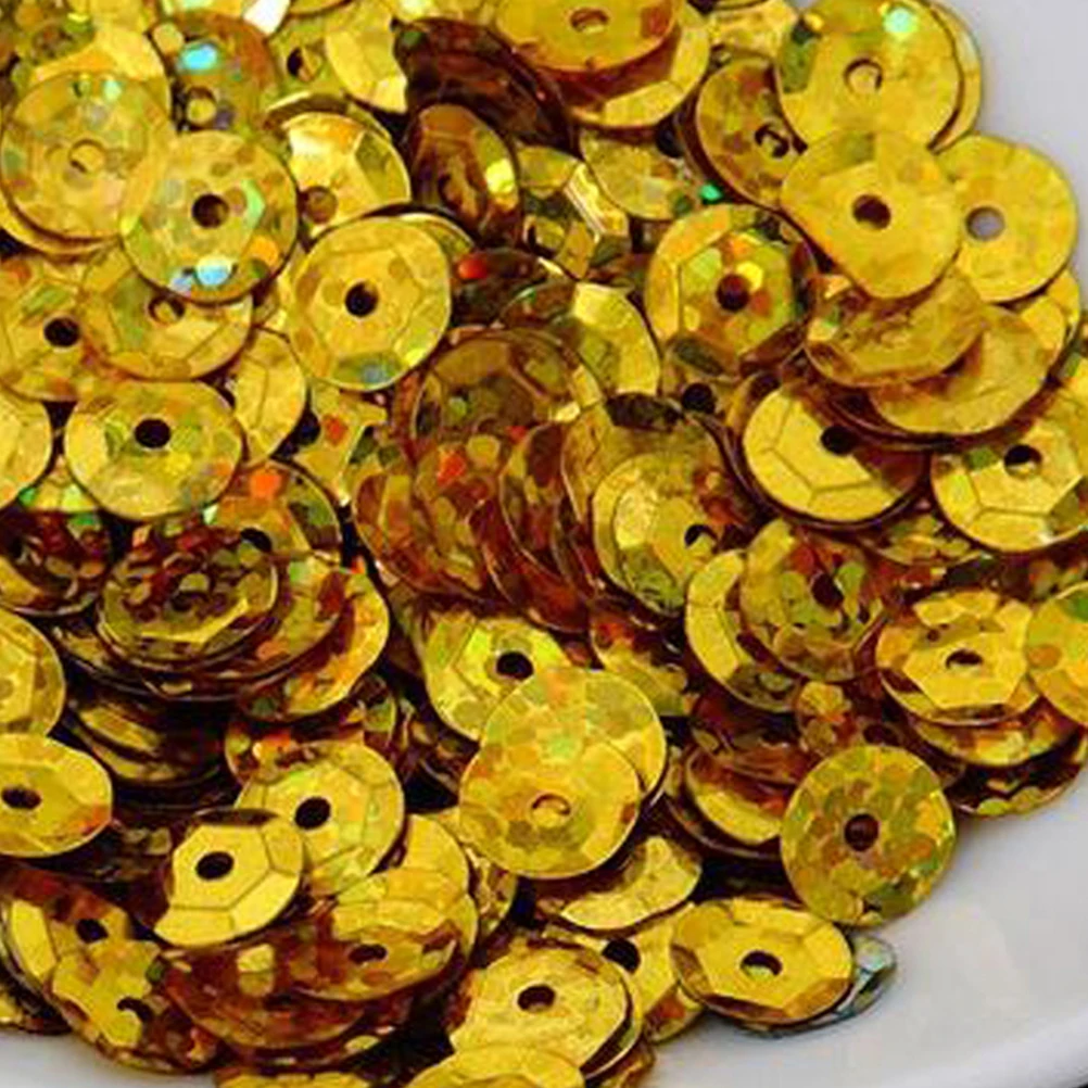 

1000 Pcs Sequins Garment Accessories Craft Making Colorful Shiny PVC Round Small Sewing Party Supplies Embroidery