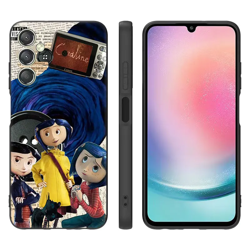 Coraline and the magic door Case For Samsung Galaxy A15 A14 A05 A34 A54 A52S A53 A33 A23 A24 A13 A12 A22 A32 A50 A51 A70 A71 A73