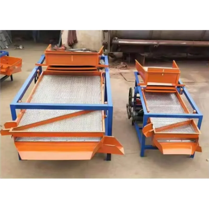 多機能穀物種子振動選別機、粒状粉末リニア振動スクリーン、ゴマ、コショウ選別スクリーン