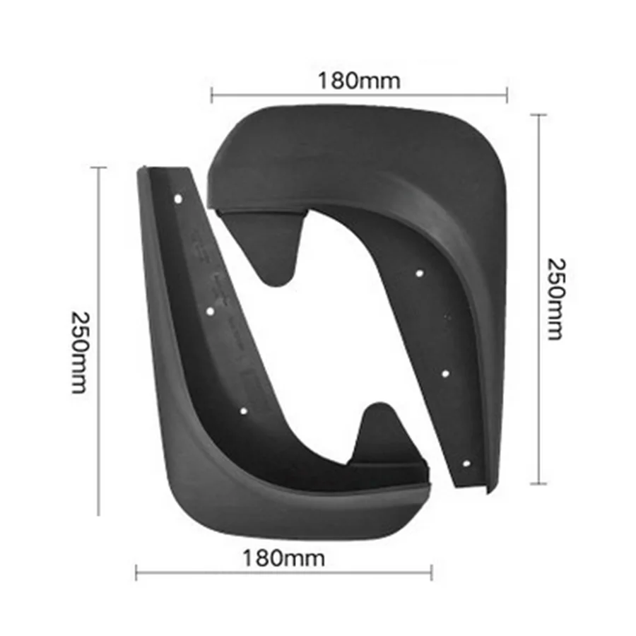 LAICY 4PCS For  Mustang GT 2008-2021 Car Front Rear Mud Flaps Splash Guards Fender Mudguards Universal Auto Accessories