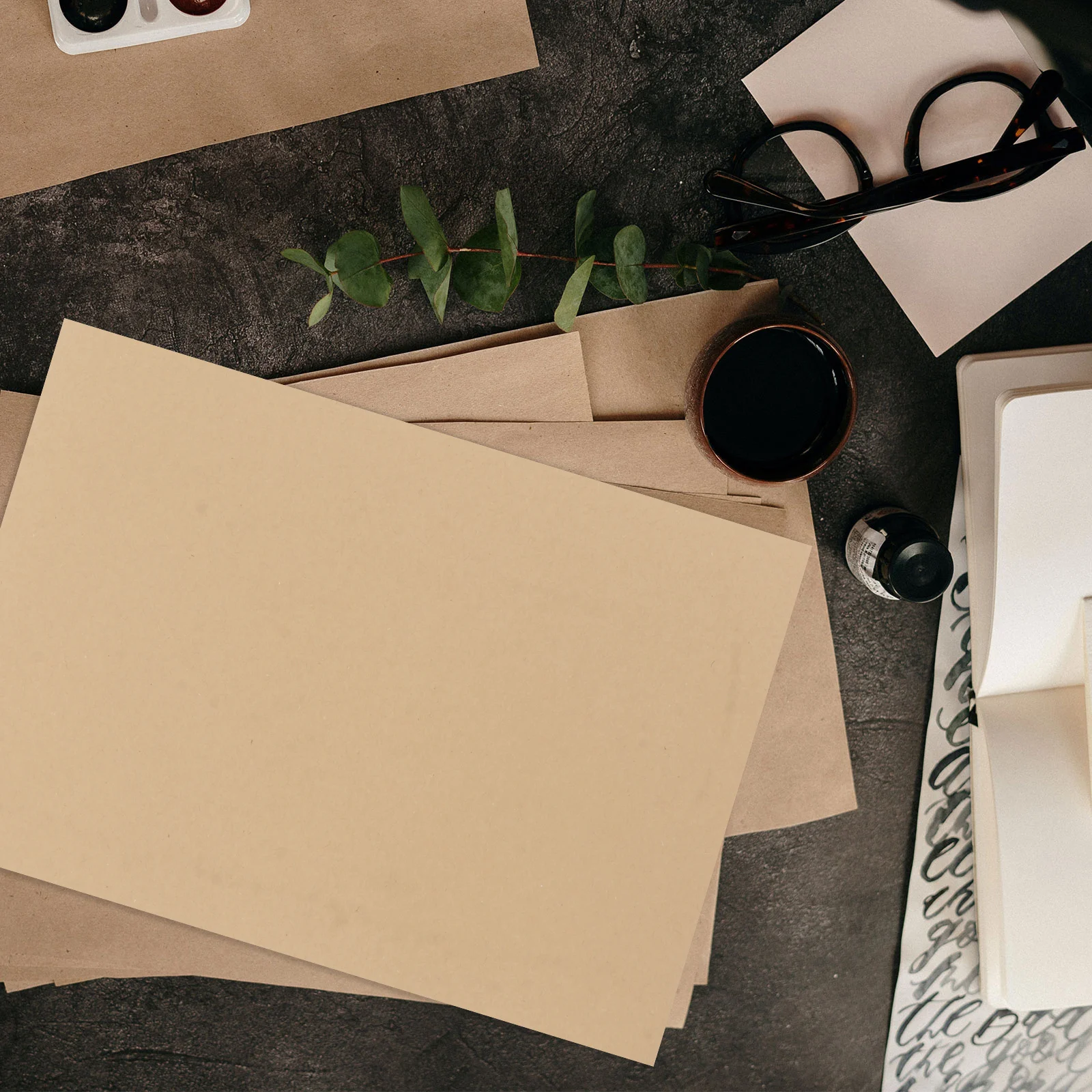 

Kraft Letter Paper 80G A4 Light Brown Vintage Stationery Sheets For Crafts Scrapbooking Wrapping Kraft Paper