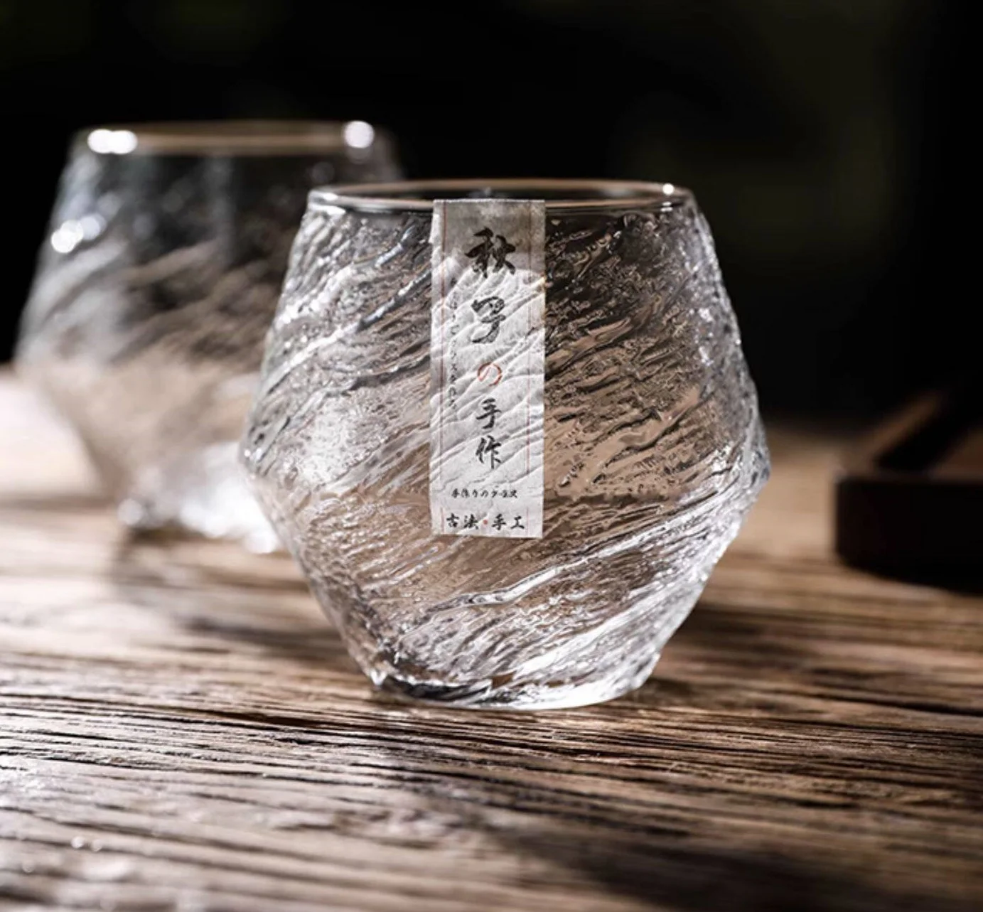 Japanese Style Whiskey Glass High-Temperature Resistant Personality Elite Water Cup Premium Quality Glass Beverageware
