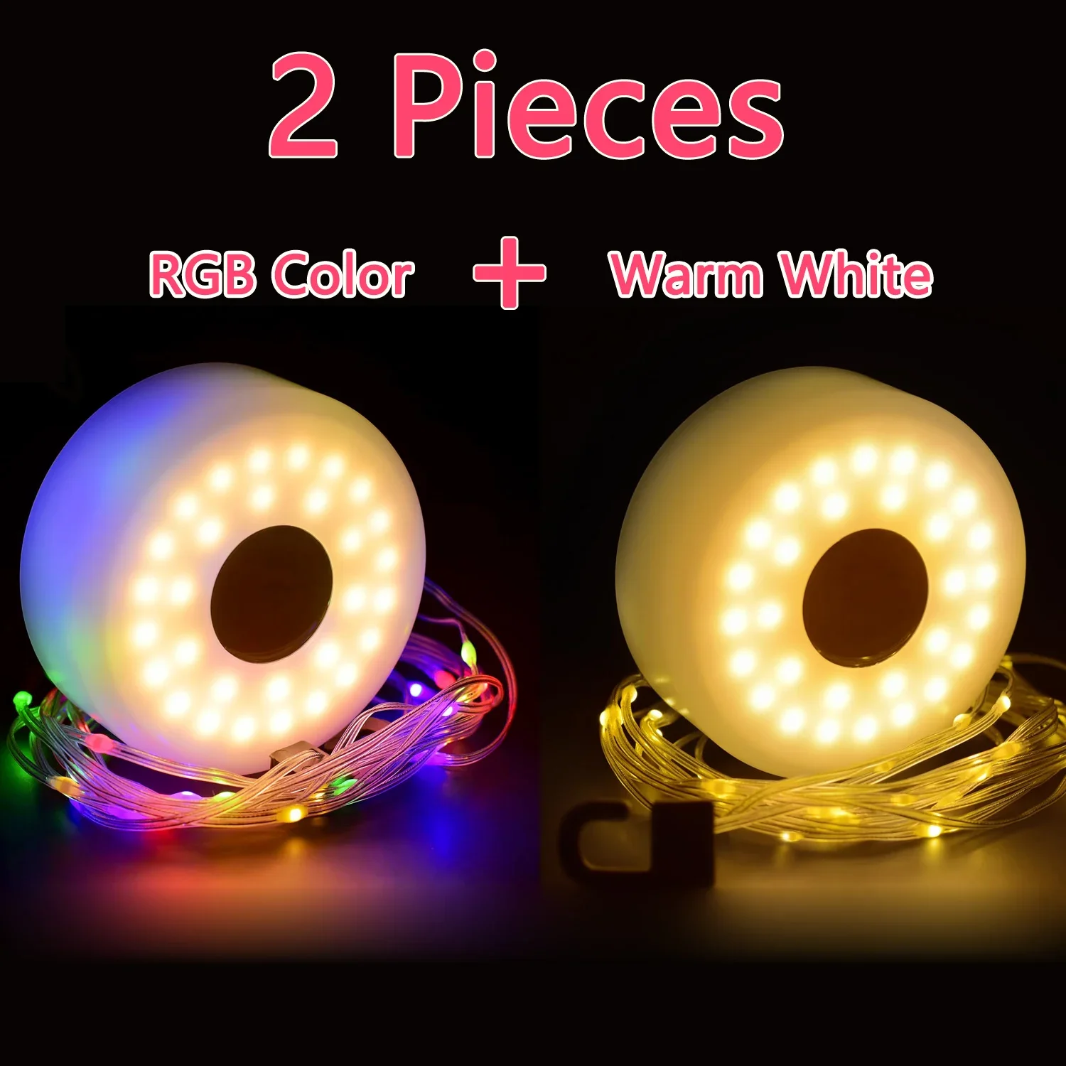 LED Camping Lamp Strip Atmosphere 10M Length Waterproof Recyclable Light Belt Outdoor Garden Decoration Lamp for Tent Room image 2