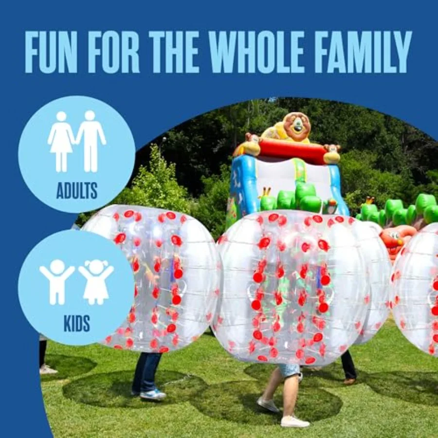 Menschlicher Hamsterball, 1,5 m, 1 Stück, Blasenfußball, menschliche Blasen, aufblasbare Körperstoßstangen, für Erwachsene und Kinder, Sumo-Türsteher, Ganzes B