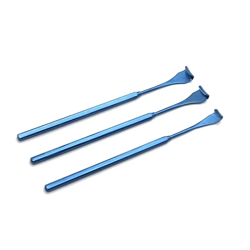 Spalmatore per strumenti oftalmici in acciaio inossidabile/lega di titanio da 1 pezzo, spalmatore per doppia palpebra, gancio per doppia palpebra oftalmico