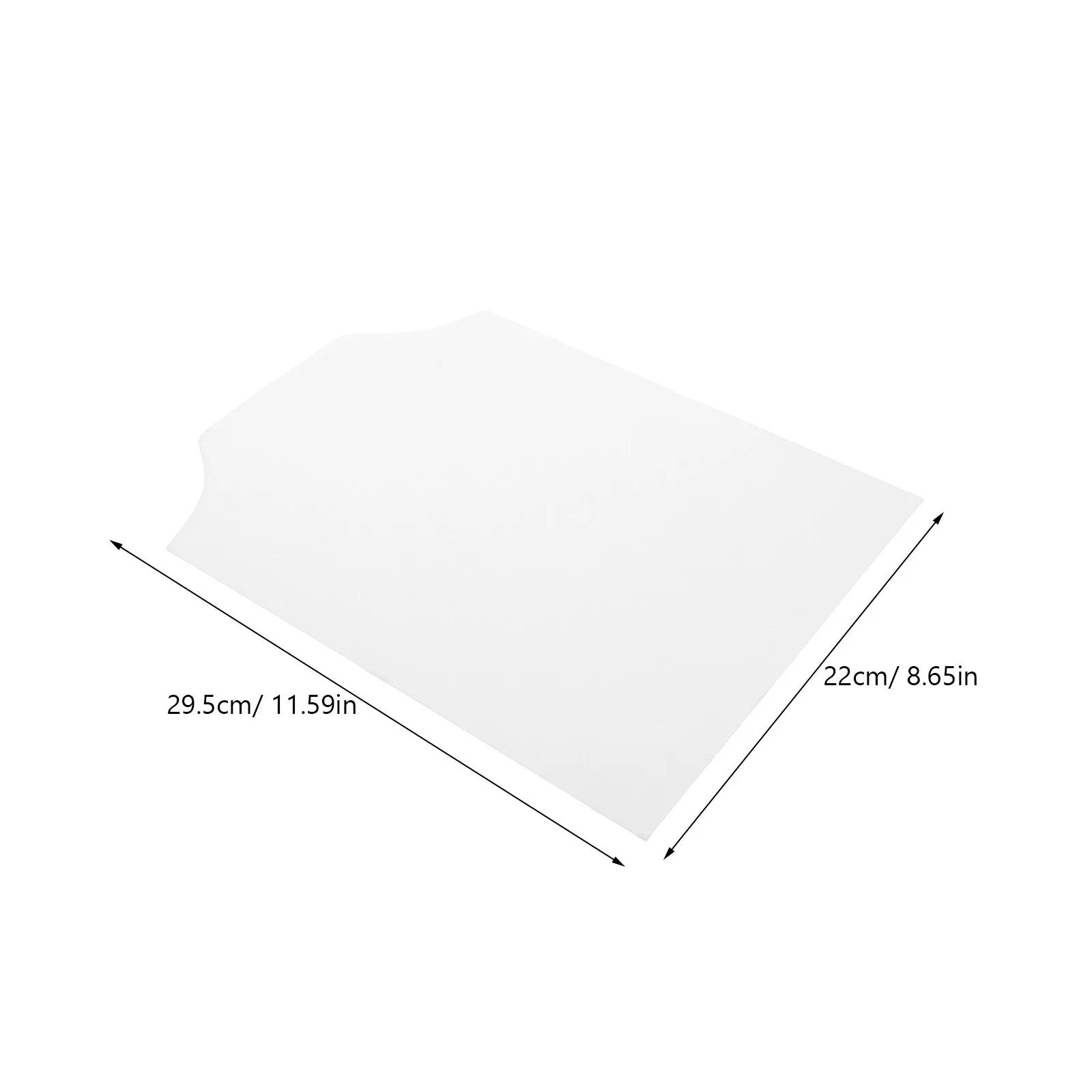 100Pcs White Cardboard Shirt Form Inserts Anti Wrinkle Folding Form for Clothes T Shirts Packaging Craft Organizing Sheets