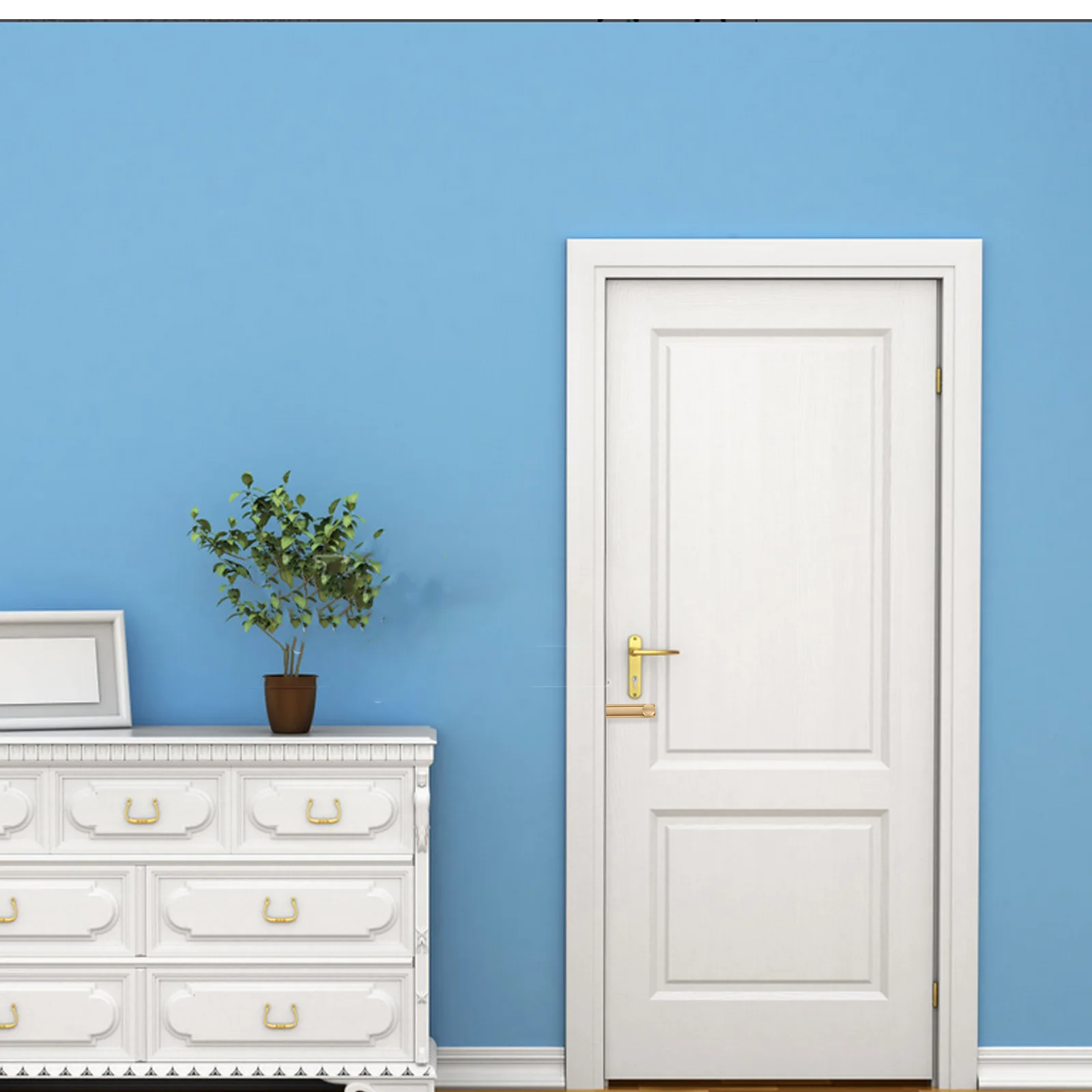 

Прочный болт, защелка, раздвижная защитная планка, прочный антикоррозийный дверной болт для ванной комнаты, латунные двойные дверные защелки