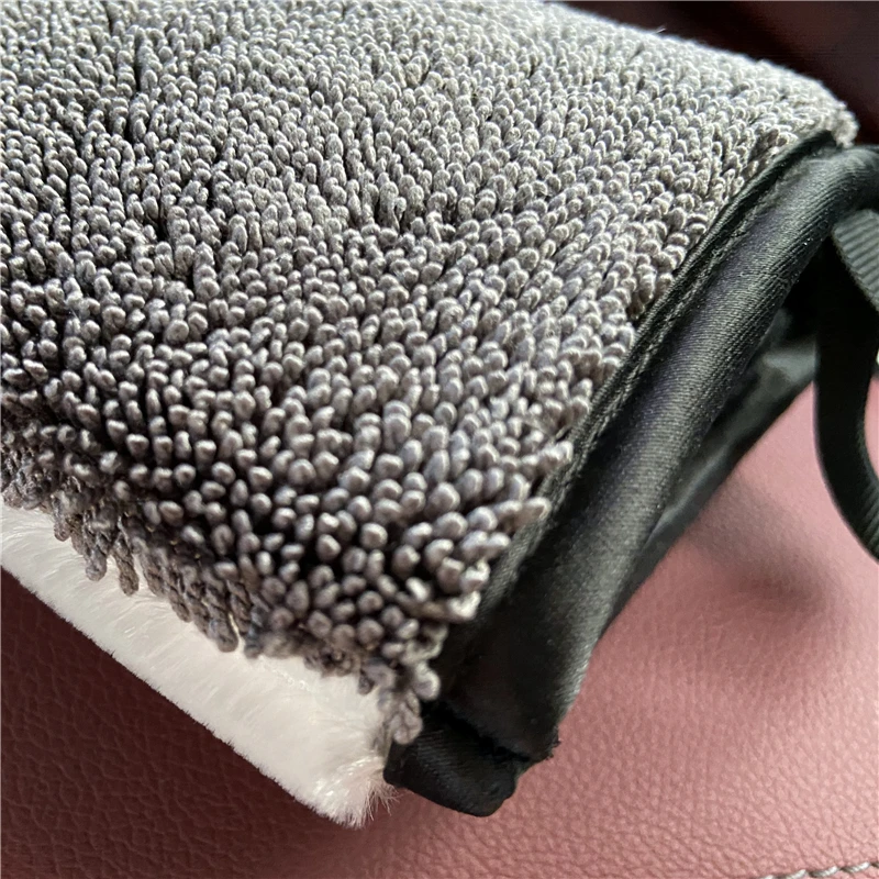 Lucullan-manopla de limpieza Interior de doble cara, paño ergonómico para fregar y fregar, 2 uds.