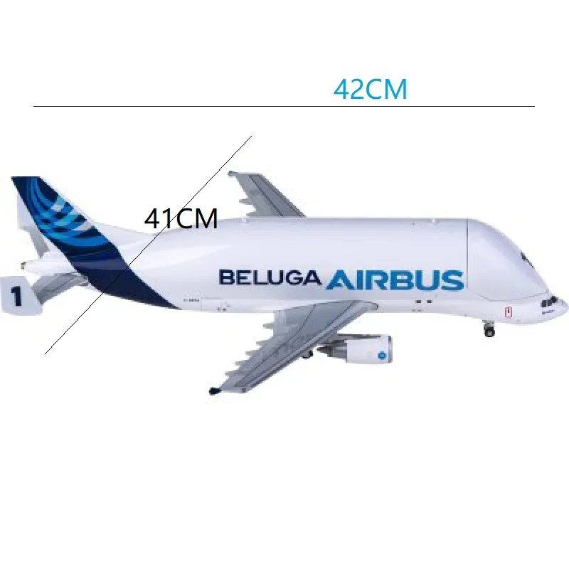 42 سنتيمتر دييكاست الراتنج A330 الخطوط الجوية Beluga طائرة 1:150 مقياس طائرة نفاثة قابلة للفتح البضائع خليج نموذج طائرة مجموعة المنزل