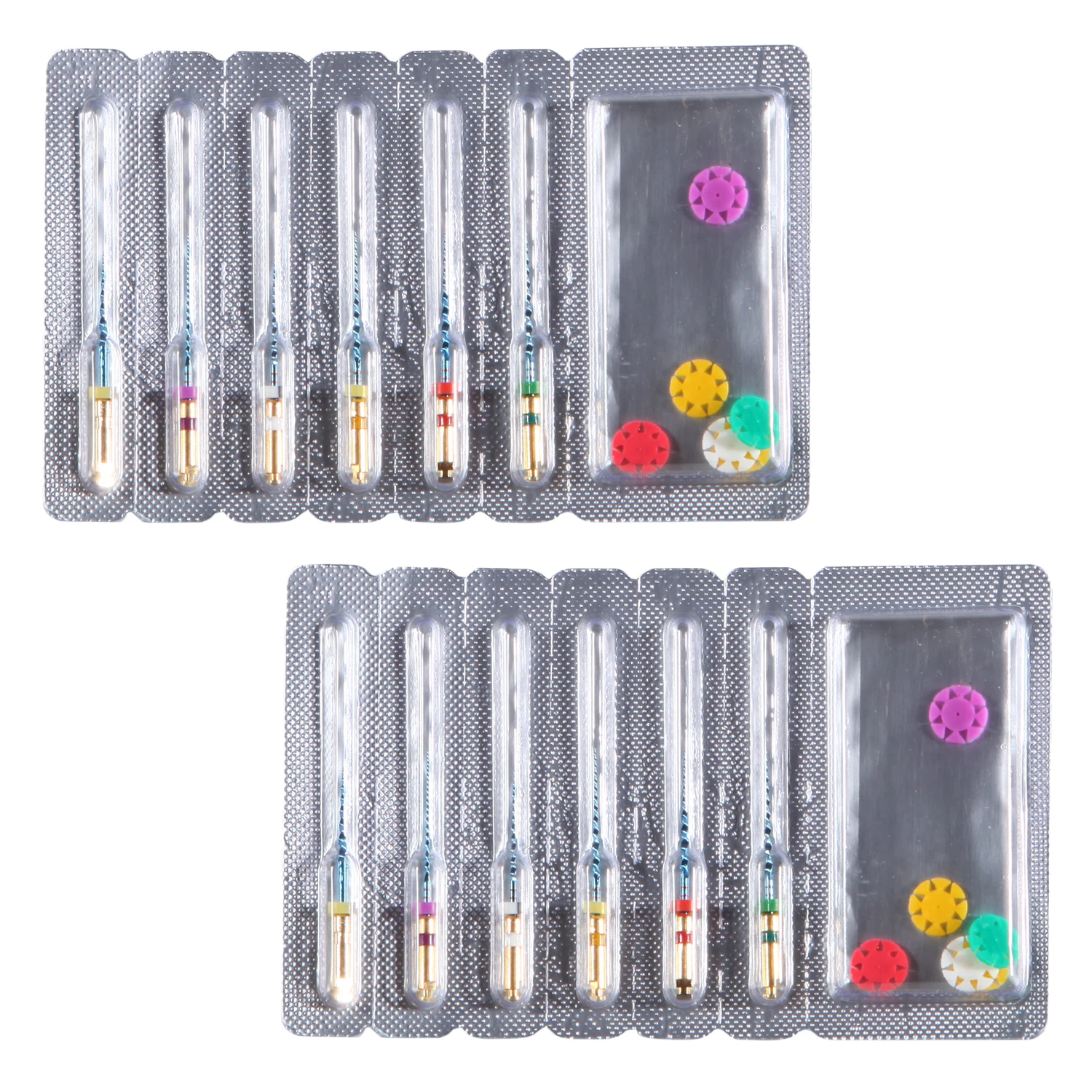SANDENT Dental Root Canal Treatment dental cannal File/Niti-file/Lima Endo-Canalare Rotary Universal 21MM 1 Pack(6pcs)