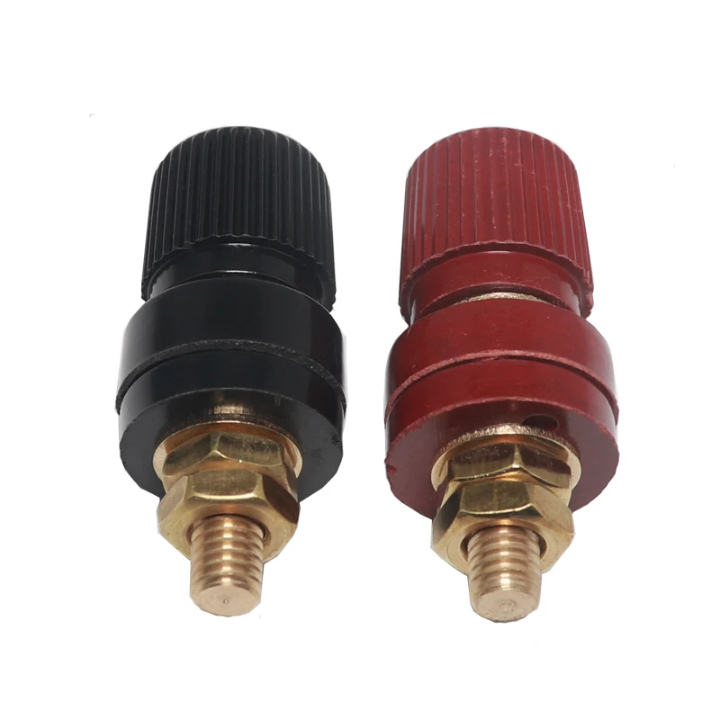 【3-1PCS】200A Binding Post M6/8 JS-333 Brass Binding Post For Welding Machines Parts For Separating And Distributing Welders