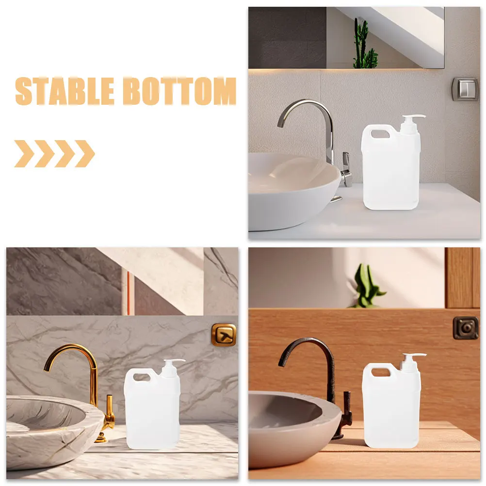 Bouteilles distributrices à pompe pour Gel douche, 2 pièces, rechargeables, à pression, pour savon pour les mains, conteneurs de stockage de liquide, voyage