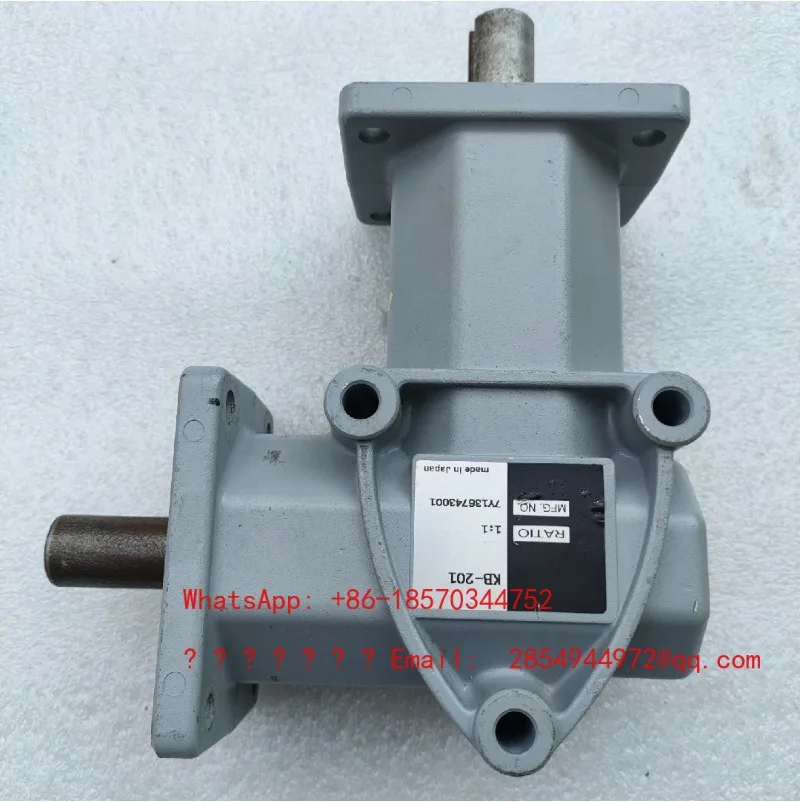Used Fine Gearbox KB-201 KB201 Steering Gear, Right Angle Change 1:1