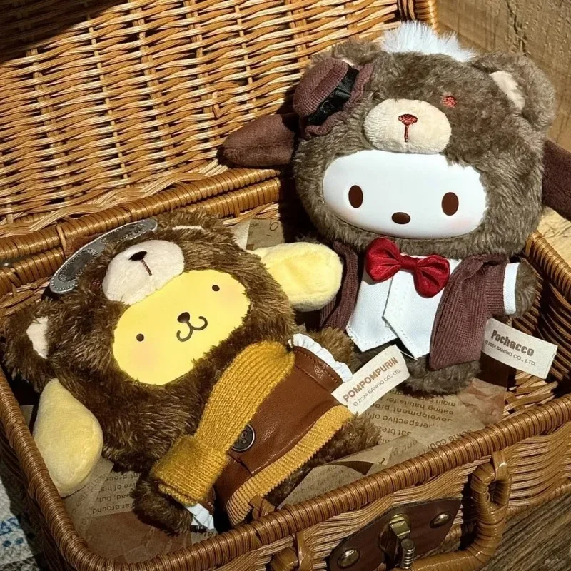 New Sanrio Characters British Afternoon Tea Series Vinyl Doll Blind Box Toys Kawaii Action Figure Cartoon Decor Surprise Gift