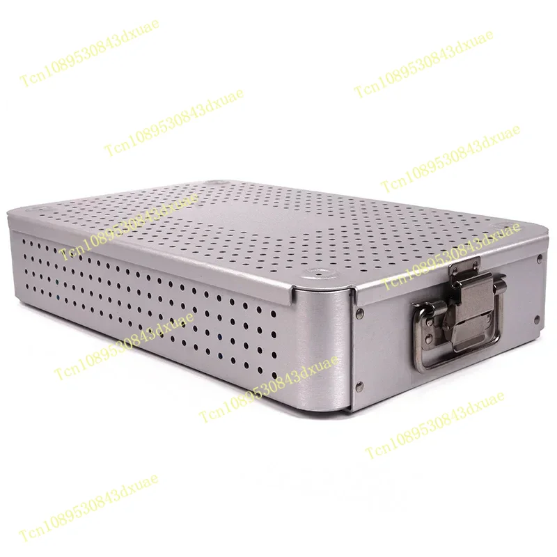 Aluminum Alloy Surgical Laparoscopic Laparoscope Instrument Tray Sterilization Box