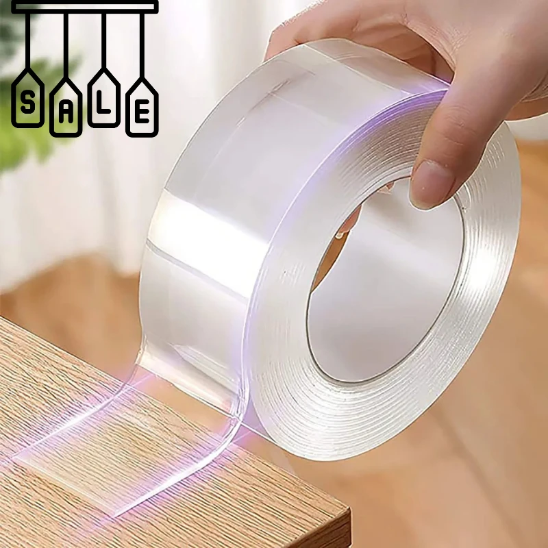 Practical Ultra-strong Double Sided Adhesive  Home Appliance Transparent Waterproof Wall Stickers Improvement Resistant Tapes