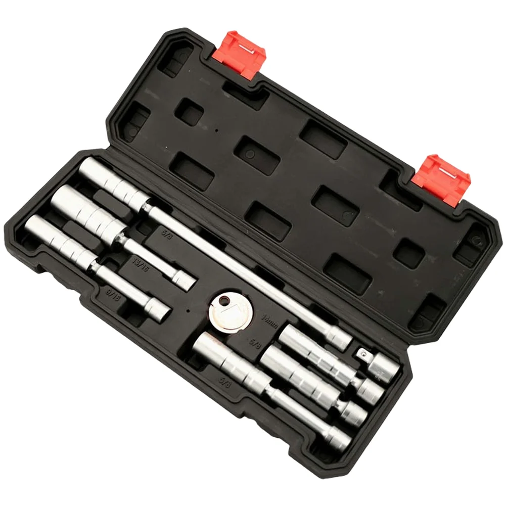 Electrical Connector Set Featuring 360 Degree Swivel Joint and Strong Magnetic Rings for CR V Chrome Vanadium Steel