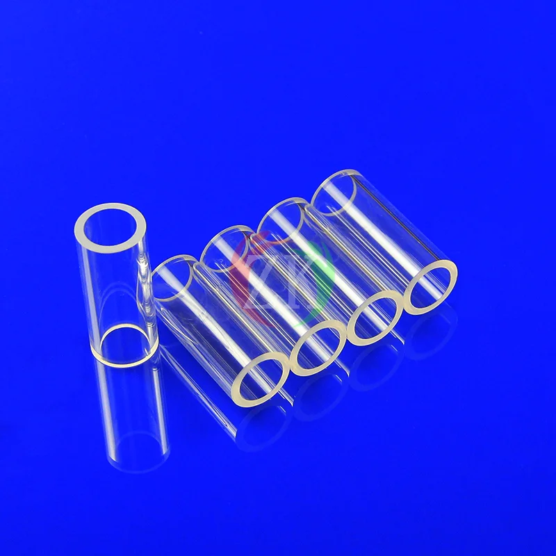 High Temperature& Pressure Resistant Quartz Glass Tube,Quartz Sight Tube for Water Tank Level Gauge&Boiler Water Level Indicator