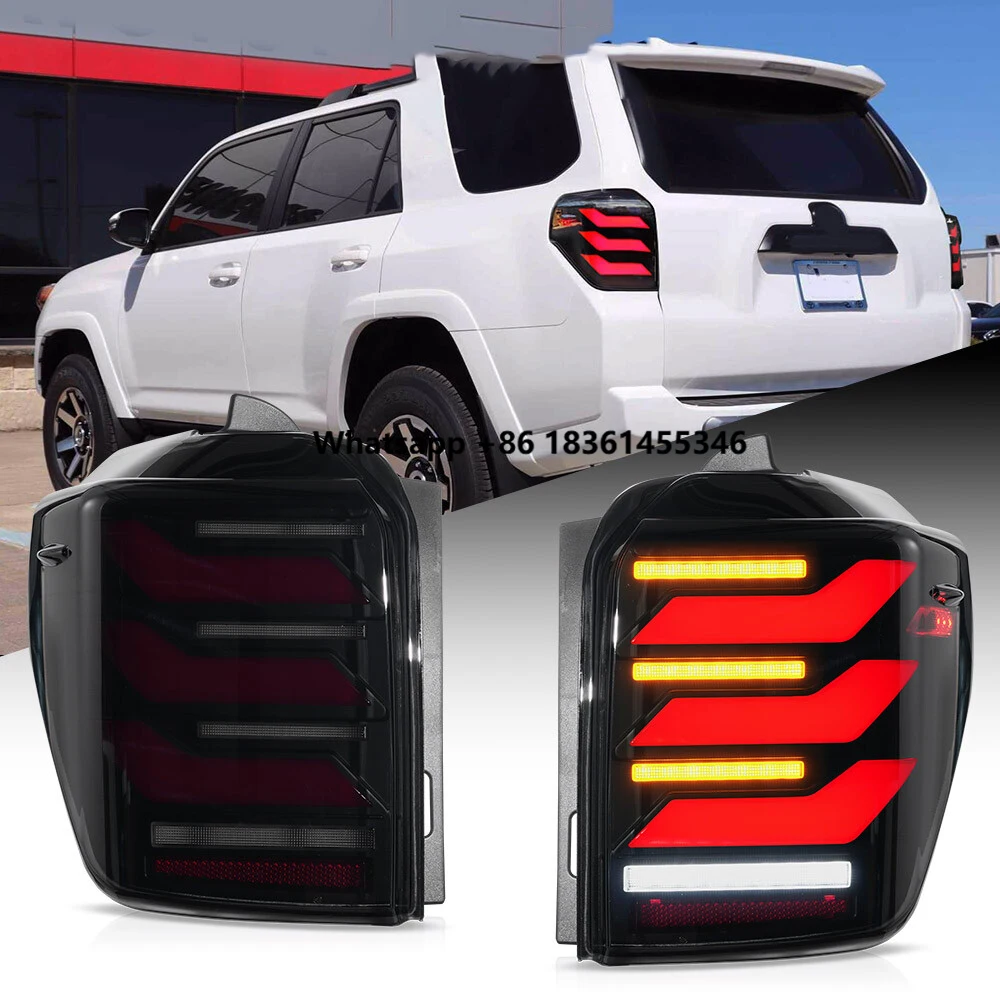 2010-2023 LED Tail Lamp Assembly 12V 4000 Lumens 6000K Modified Driving & Running Water Turn Signal