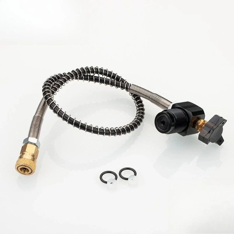 5/8‑G Thread Gas Filling Adapter Valve Large‑To‑Small Convert Joint 30MPa For Composite Gas Bottle Gas Circuit Fitting