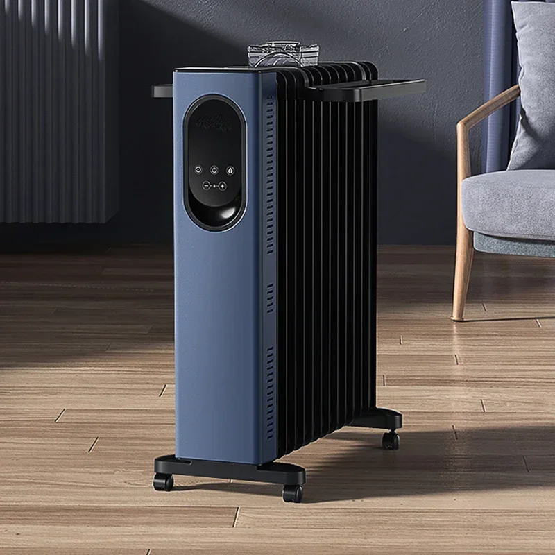 Electric Oil Heater Graphene Constant Temperature Electricity Saving Heater Bedroom Oil Heater Timed Humidification