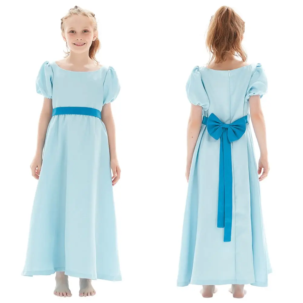 Disfraz de Wendy para niños, trajes de fantasía de dibujos animados de Peter, disfraz de Pan, disfraz para niñas, ropa de Purim de Halloween