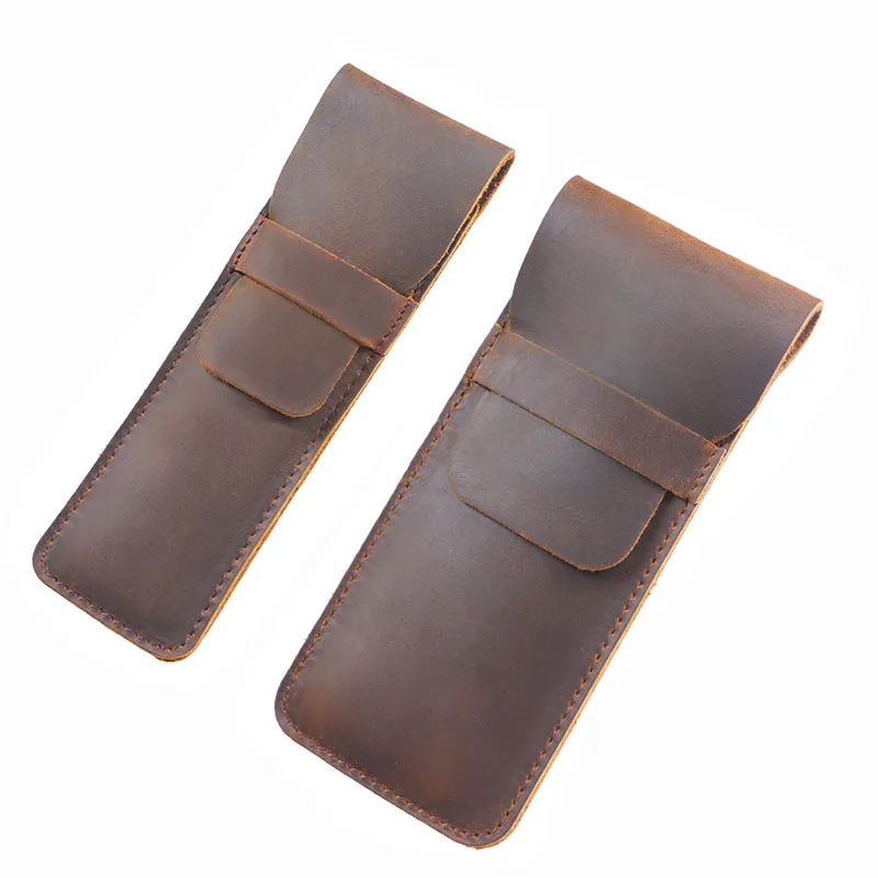 Кожаный чехол-карандаш в стиле ретро