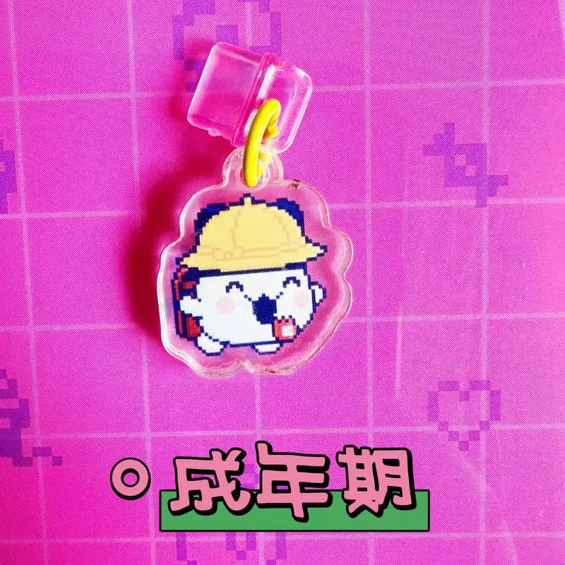 Tamagotchi Game Peripheral Acrylic Dust Plug Type-C Pendant Accessories Girl Kawaii Birthday Gift