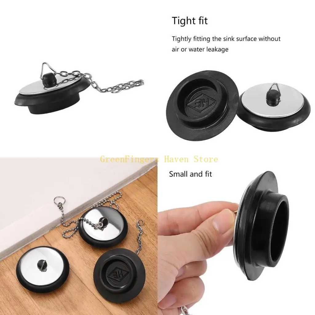 

F68D Заглушки для раковины Резиновая сливная пробка Эффективная резиновая пробка для ванной комнаты и кухни