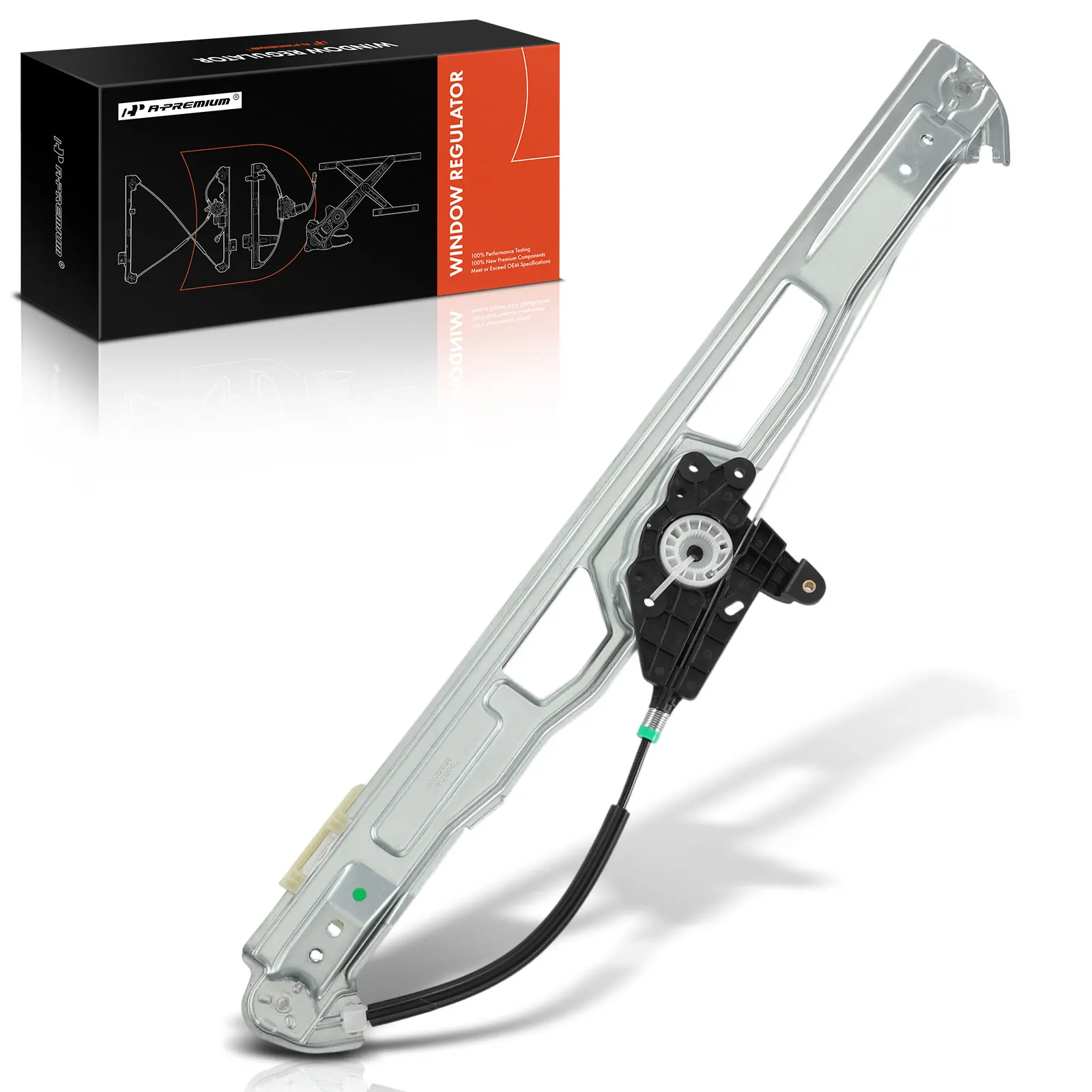A-Premium Front Driver Side Window Regulator for Ford Transit-150 Transit-250 Transit-350 Transit-350 HD 2015-2023