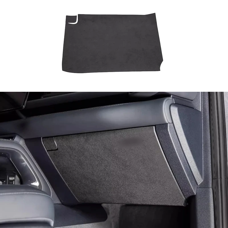 

Car Co-pilot Seat Anti-kick Pad Fit for BYD Leopard 5 Modified Glove Box Leather Interior Dirt-resistant Protective Sticker