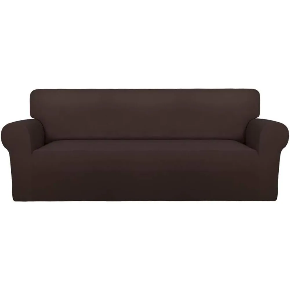 

PureFit Super Stretch Sofa Slipcover – Spandex Non Slip Soft Couch Sofa Cover, Washable Furniture Protector with Non Skid Foam a