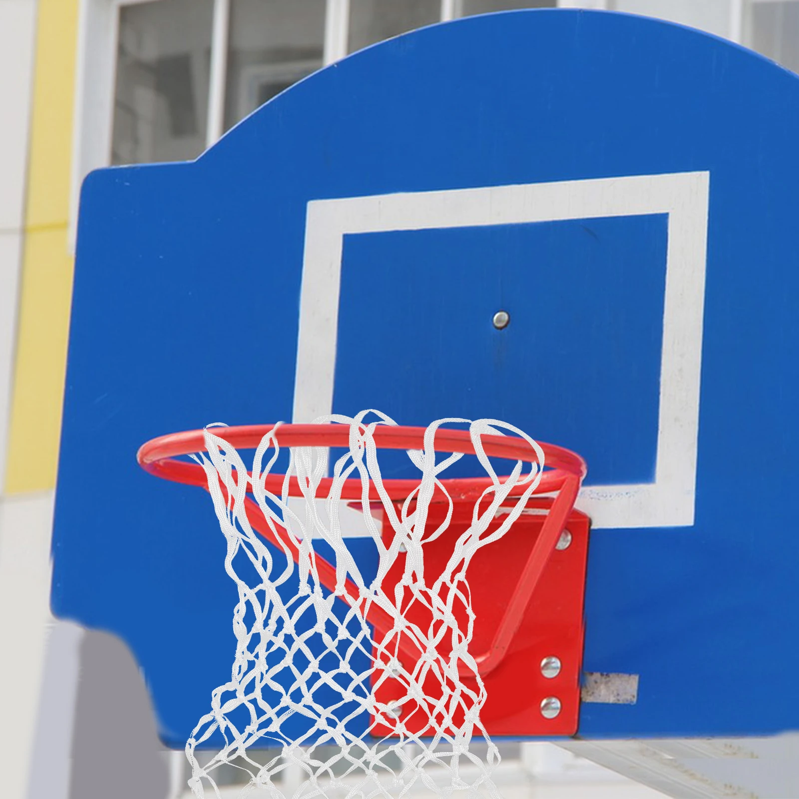 

Basketball Net High Density Nylon All-Weather Heavy Duty For Indoor Outdoor Courts Sports Team Mesh Rim Replacement