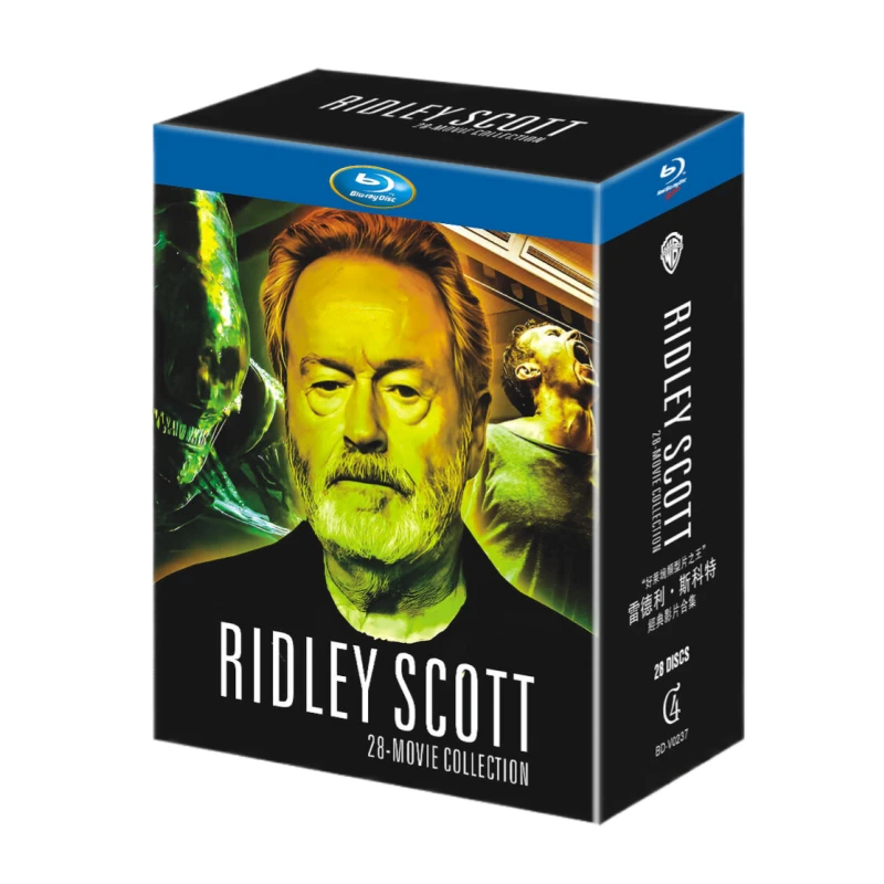 

Коллекция видеофильмов Ридли Скотта: Коллекционное издание на Blu-ray дисках