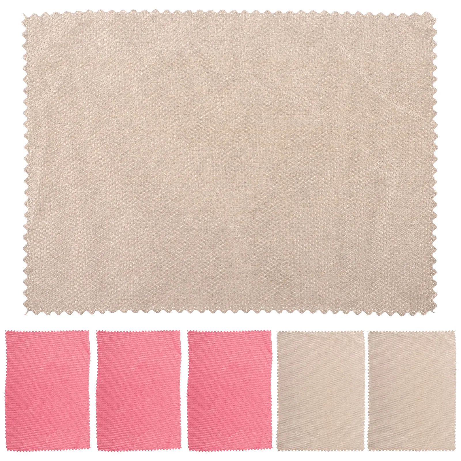 

6Pcs Microfiber Fish Scale Dishcloth Heavy Duty Kitchen Towel Fast Drying Water Absorbent for Home Cleaning Multipurpose Utility