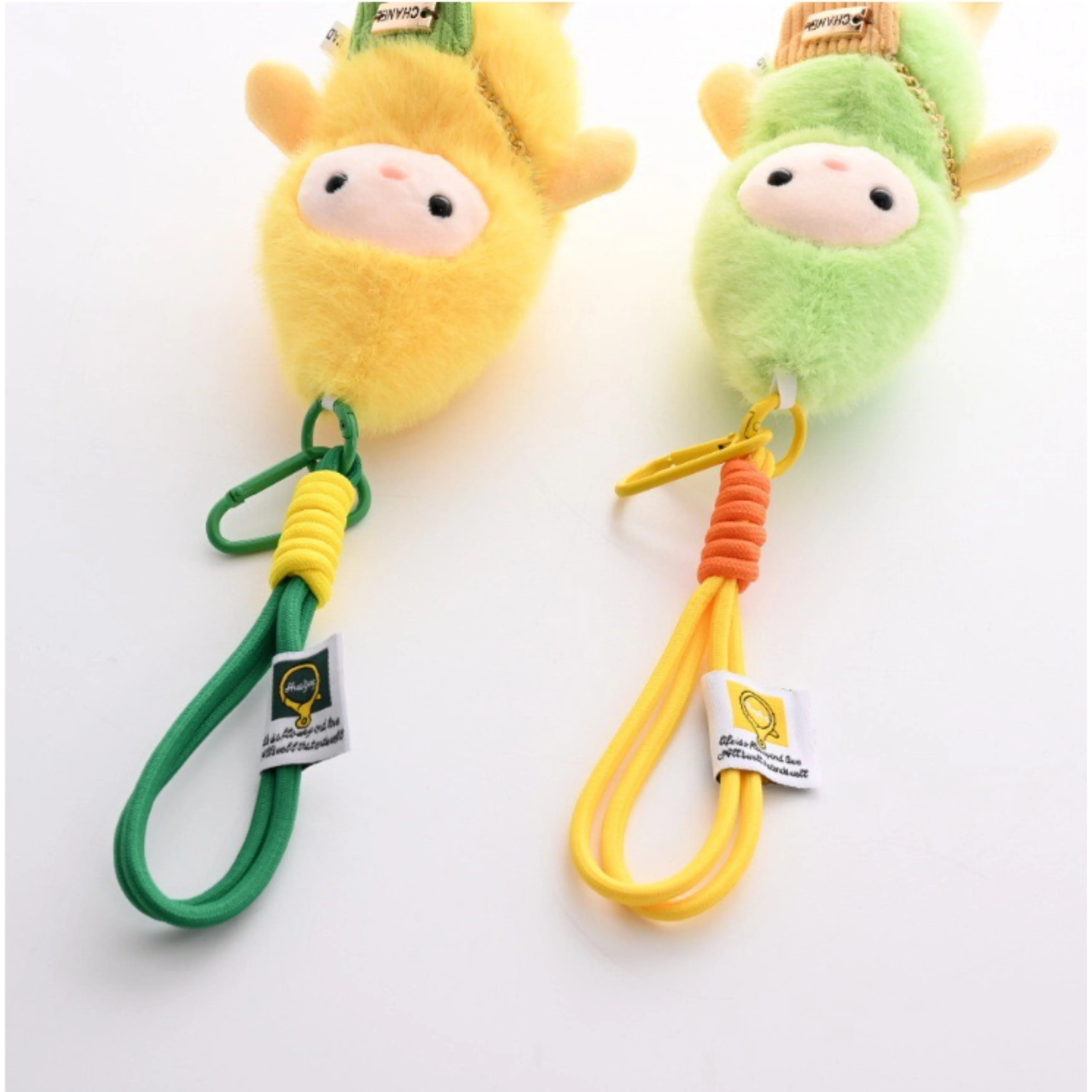 14cm Cute Banana Plush Toys Pendant Keychain Kawaii Cartoon Doll for Kids Children Birthday Christmas Gifts