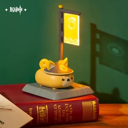 원신 임팩트 미호요 만화 고루 개 블루투스 충전 독, 야간 조명 TYPE-C USB 장치, 정품 파생 제품